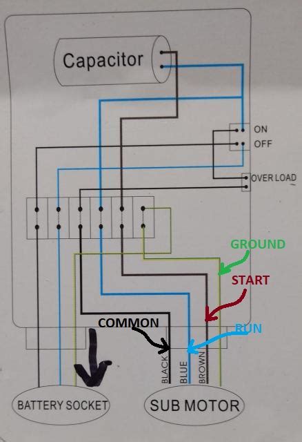 single phase water pump control panel wiring diagram circuit diagram