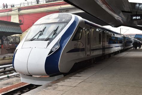train 18 launch live pm modi flags off vande bharat express now india