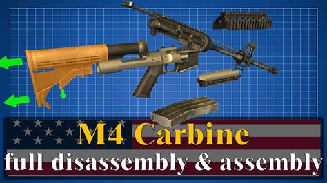 carbine full disassembly assembly youtube
