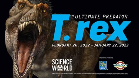 rex  ultimate predator stomps  science world  feb