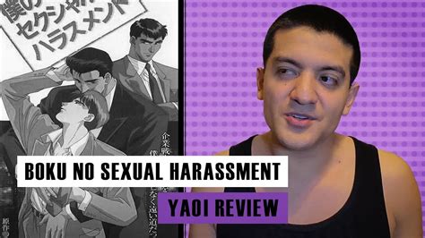 boku no sexual harassment yaoi review youtube