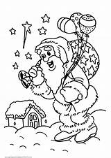 Christmas Coloring Pages Town Imagine Kids Getdrawings Getcolorings Color Printable Ideal sketch template