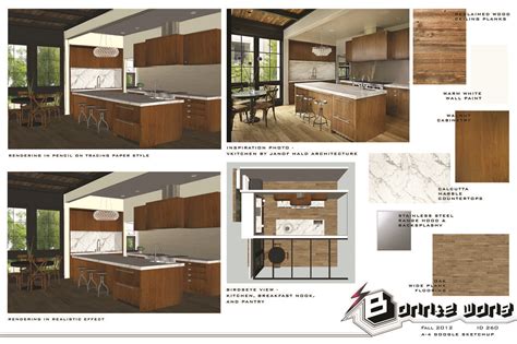 modeling kitchen rendering  bonnie wong  coroflotcom