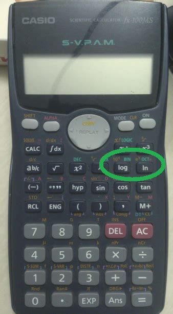 memoir   calculate log base    scientific calculator