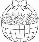 Easter Coloring Pages Basket Printable Egg Colouring Drawing Color Print Eggs Pdf Toddlers Snoopy Bunny Sheets Empty Book Para Kids sketch template