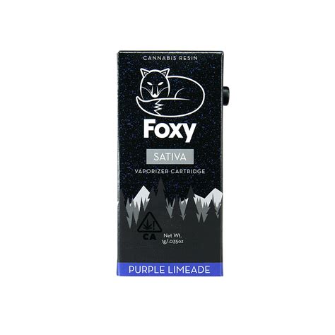 purple limeade cartridge foxy proper