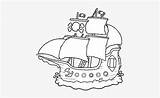 Pirate Barcos Piratas Dibujar Pngkey sketch template