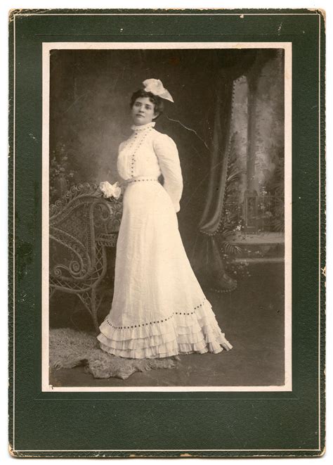portrait   woman   edwardian era dress side     portal  texas history