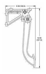 Pedal 1287 Wilwood Dimensions sketch template