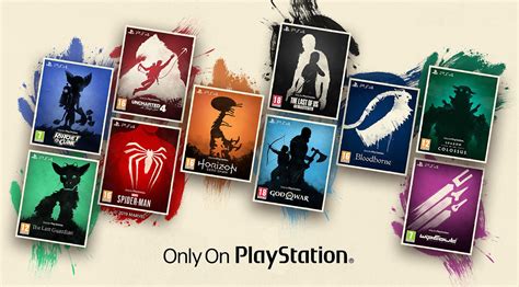 Only On Playstation Exclusive Games Get Gorgeous Redesigned Covers