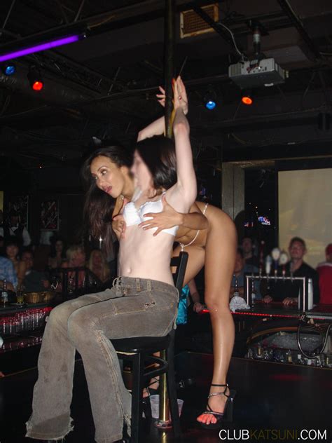 Katsuni Strip Dances At Club With A Lucky Lady In This