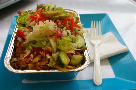 het kapsalon een echte caloriebom maar verdomd lekker