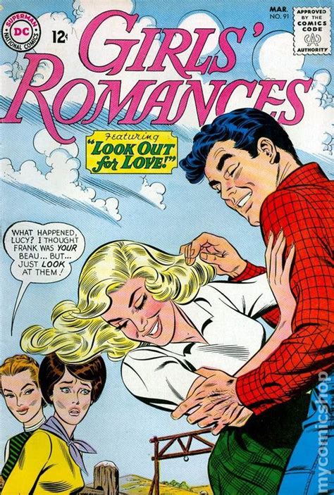Girls Romances N°91 March 1963 Vintage Pop Art Vintage Comic Books