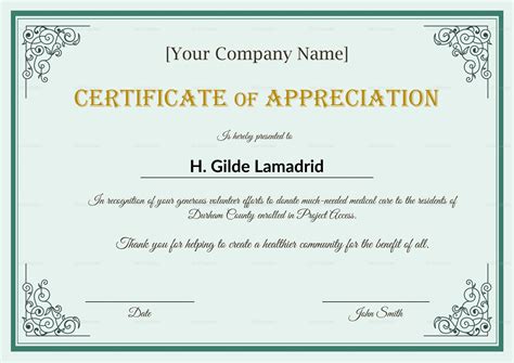 employee recognition certificates templates calep  regard