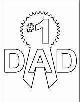 Dad Coloring Word Father Pages Clipart Fathers Cliparts Happy Getcoloringpages Clip Library Gif sketch template