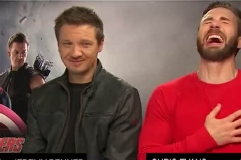 avengers jeremy renner and chris evans sexist comments in