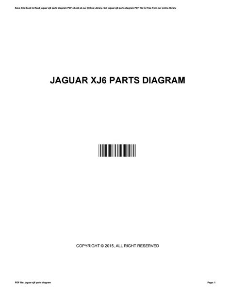 jaguar xj parts diagram  sarah issuu