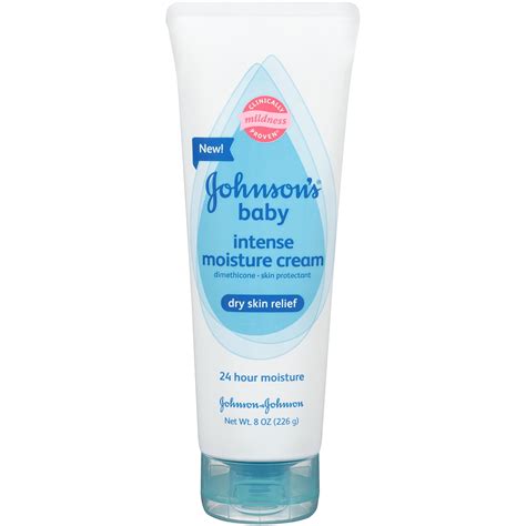 johnson johnsons baby intense moisture cream  oz walmartcom