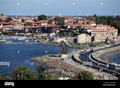 nessebar city bulgaria stock photo  alamy