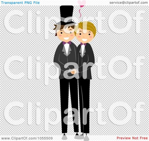 Royalty Free Vector Clip Art Illustration Of A Gay Wedding
