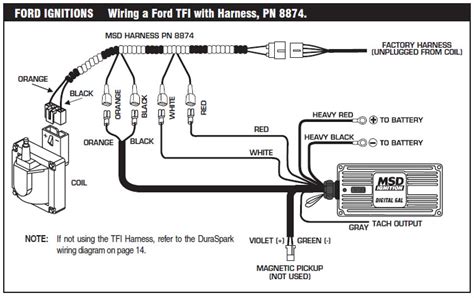 mustang msd al wiring diagram