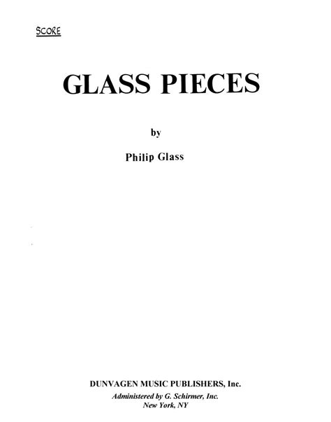 glass glass pieces  scoresondemand issuu