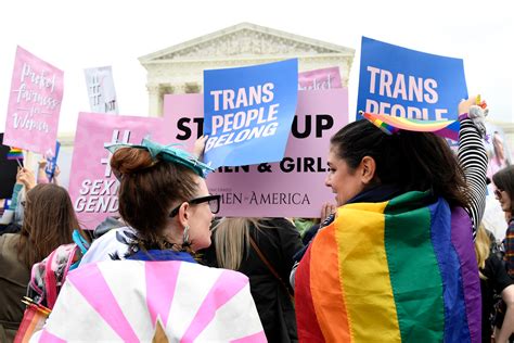 divided supreme court weighs lgbt people s rights voice of america