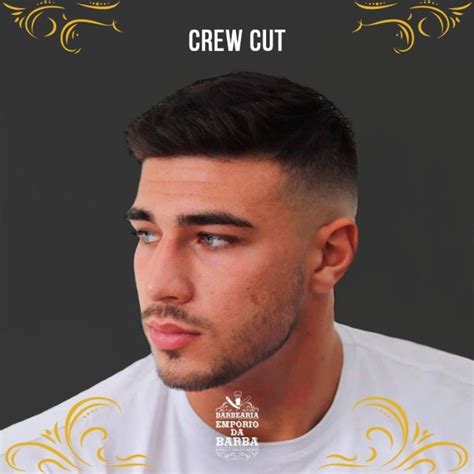 modern crew cut       style