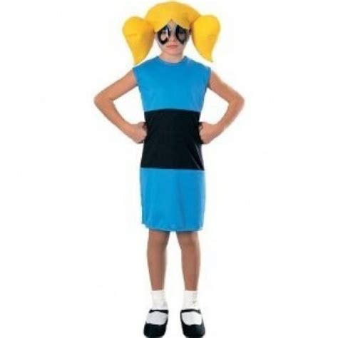 Bubbles Powerpuff Girls Costume Size 8 10 Medium Ebay