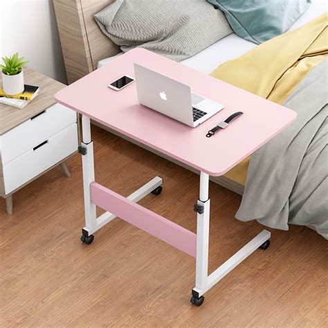 impact adjustable portable sofa bed side table laptop desk  wheels