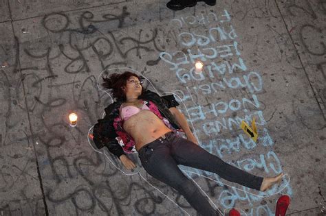 young woman   shot   street