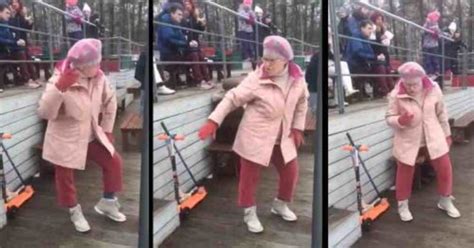 Diese Oma Geht Im Netz Mit Ihren Tanz Moves Viral Dance Videos Bust