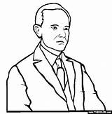 Coolidge Presidents sketch template