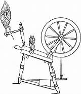 Spinning Clipart Wheel Diagram Spindle Cliparts Clip Etc Gif Wheels Beard 1906 Spinwheel Usf Edu Medium Large sketch template
