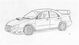 Subaru Wrx Impreza Pages Coloring Car Rally Sketch Deviantart 2009 Template License sketch template