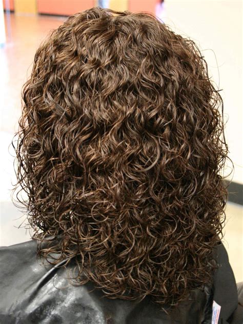 perms for medium length hair spiral perm hairstyles on