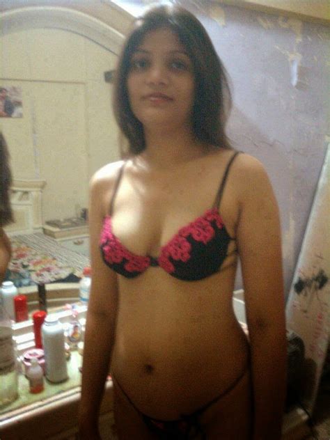 Beautiful Pakistani Housewife In Bikini In Room Photos
