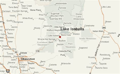 Lake Isabella California Weather Forecast