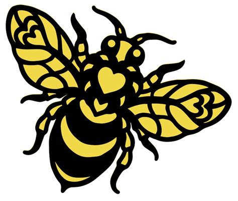 honey bee stencils bee cutting files svg png jpeg files  etsy