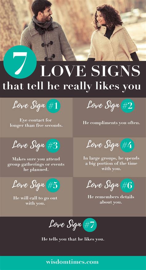 7 Love Signs That Tell A Guy Likes You