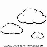 Colorir Nuvens Nuvem Pngwing sketch template