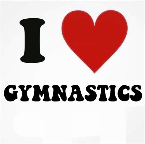 i heart gymnastics pfp in 2023 gymnastics posters gymnastics tricks