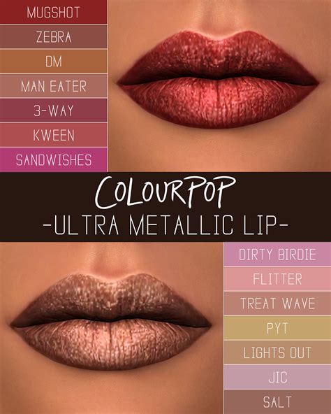 colourpop ultra metallic lip simpliciaty