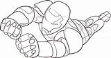 Iron Man Coloring Pages Invincible Getdrawings Printable sketch template