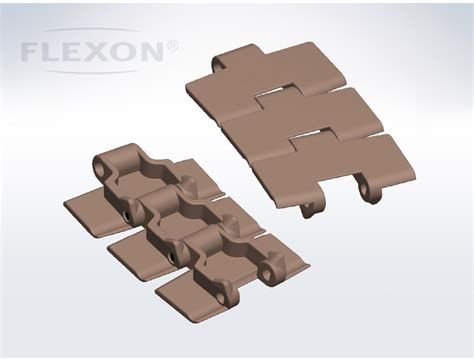 flat top chain  series  plastic flexon