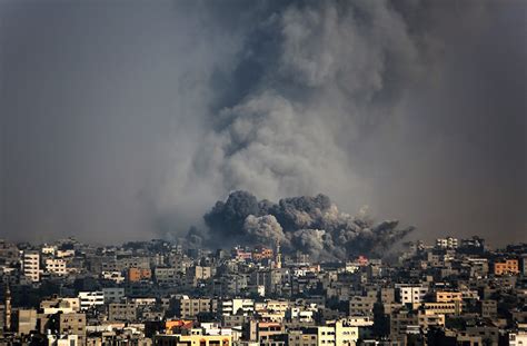 gaza palestine war smoke destruction clouds wallpapers hd