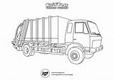 Garbage Camion Poubelle Coloriage Trucks Imprimer Camionetas Carros Recycling Loader Preescolar Plow sketch template