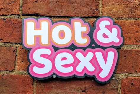 Hot And Sexy Wordpop Large Colour Photo Booth Sign