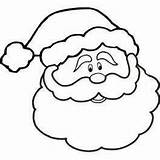 Santa Claus sketch template