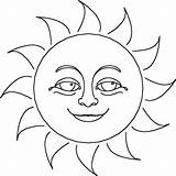 Sun Coloring Printable Pages Smiling Color Face Template Templates Pattern Sunshine Patterns Print Printables Pumpkin Spring Funny Preschool 23 Drawings sketch template